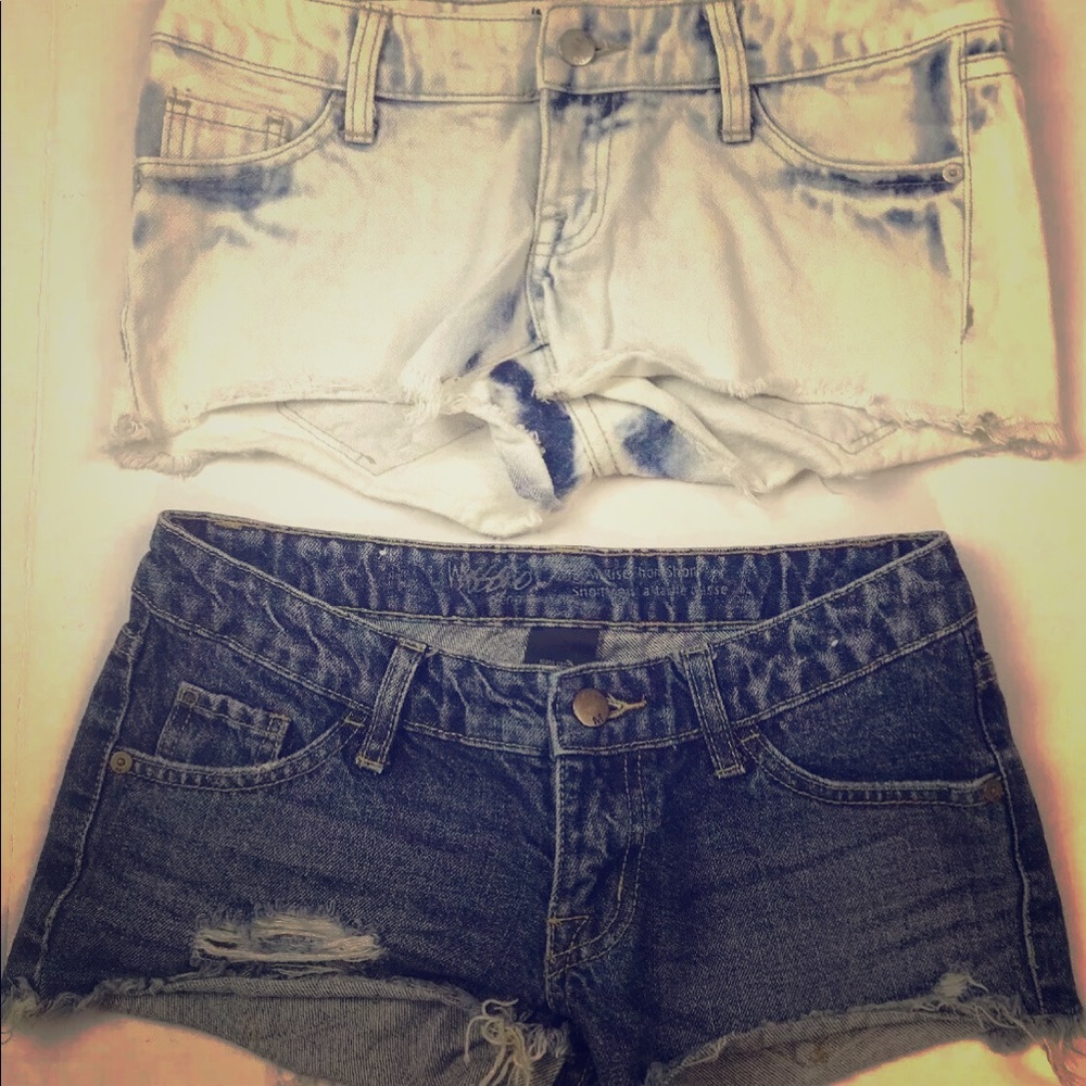 Mossimo size 00 short shorts